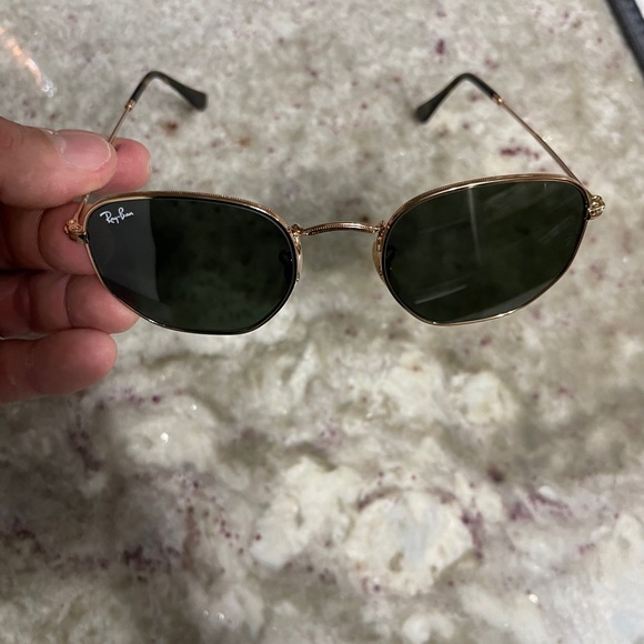 RayBan Hexagonal RB 3548-N Sunglasses - Picture 2 of 12